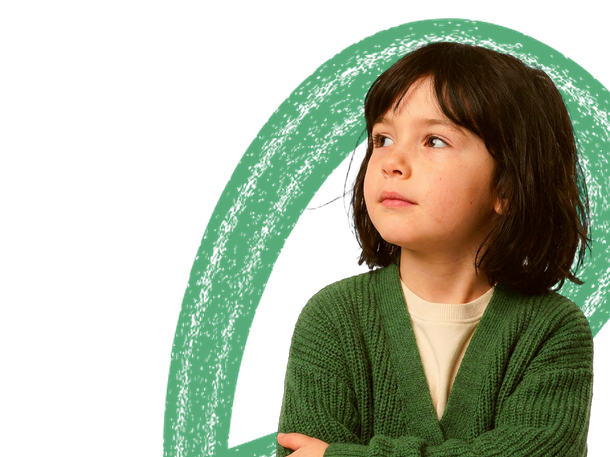 A child communicating in their own way during a neuroaffirming session at ANNA